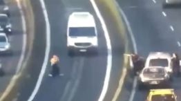 Imágenes impactantes: se conoció el vídeo del accidente en la 25 de Mayo