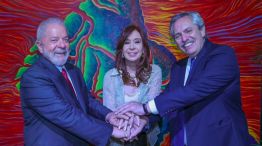 Lula da Silva, Cristina Kirchner y Alberto Fernández