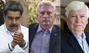 Maduro Díaz-Canel y Christopher Dodd 20230120