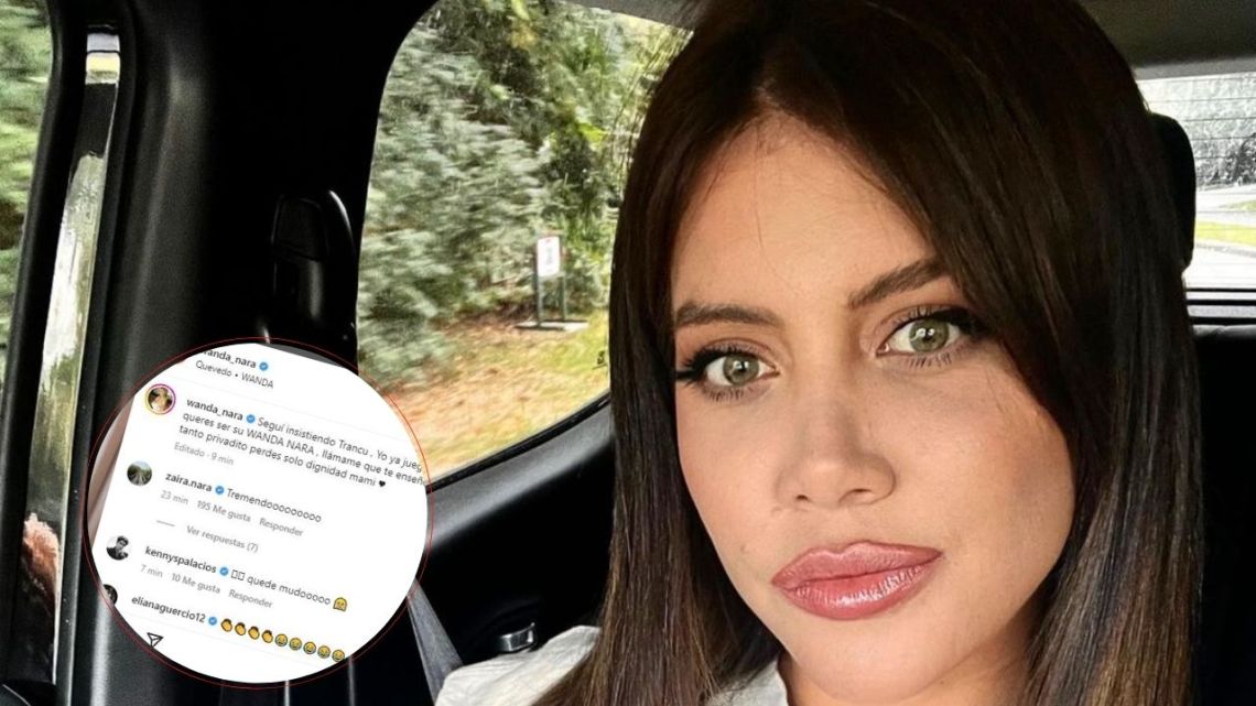 Wanda Nara left a message on Instagram: “You only lose dignity, mommy”