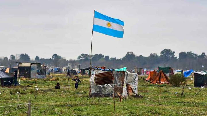 2020. En la toma de Guernica más de 2000 familias tomaron alrededor de 200 hectáreas de tierra.