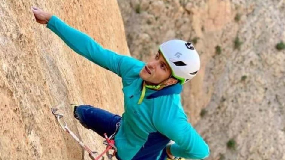 Iker Bilbao, de 29 años, uno de los escaladores españoles dados por muertos en el Cerro Fitz Roy.