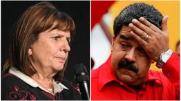 Patricia Bullrich y Nicolás Maduro.