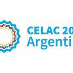 Logo oficial de la VII Cumbre de Estados Latinoamericanos y Caribeños Argentina.