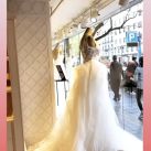 Nicole Neumann elige vestido de novia