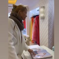 Nicole Neumann elige vestido de novia