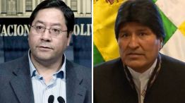 Luis Arce, Evo Morales
