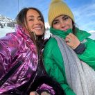Antonela Roccuzzo compartió el álbum de fotos de sus vacaciones en la nieve con Leo Messi y sus hijos