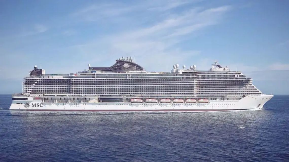 MSC Seaview. Last January 17th the biggest cruise ship in the world arrived, with more than five thousand passengers on board. It returns to Buenos Aires on the 31st of this month.