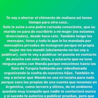 Mauro Icardi compartió un mensaje en redes y contó toda la verdad sobre la infidelidad de Wanda Nara