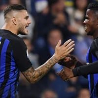 Mauro Icardi y Keita Baldé