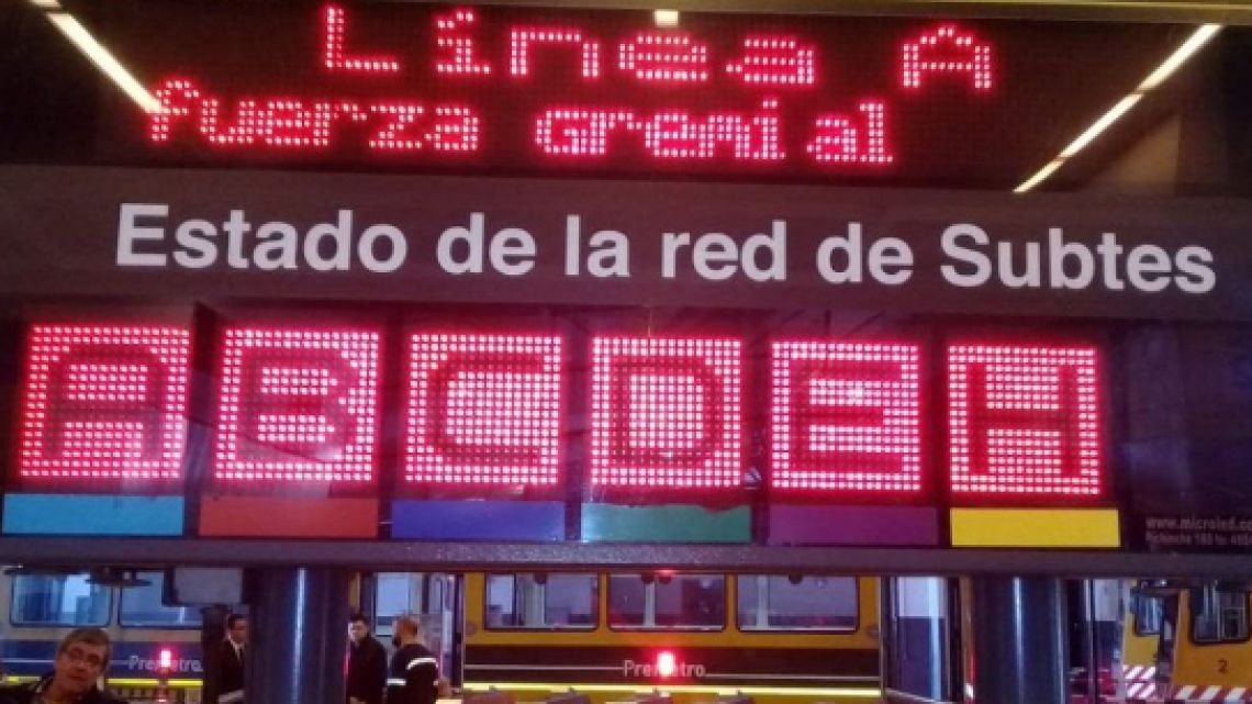 Paro De Todas Las Líneas De Subtes Tras El Asesinato De La Policía En La Estación Retiro Perfil 9056