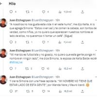 Keita Baldé y su esposa lanzaron una dura respuesta contra Mauro Icardi y Wanda Nara