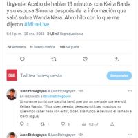 Keita Baldé y su esposa lanzaron una dura respuesta contra Mauro Icardi y Wanda Nara