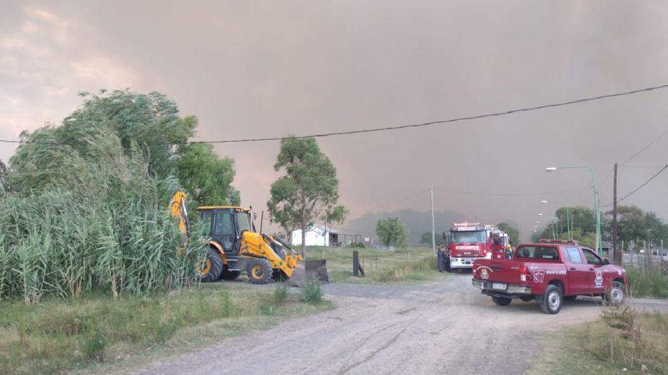 Incendio en Punta Lara 20230126