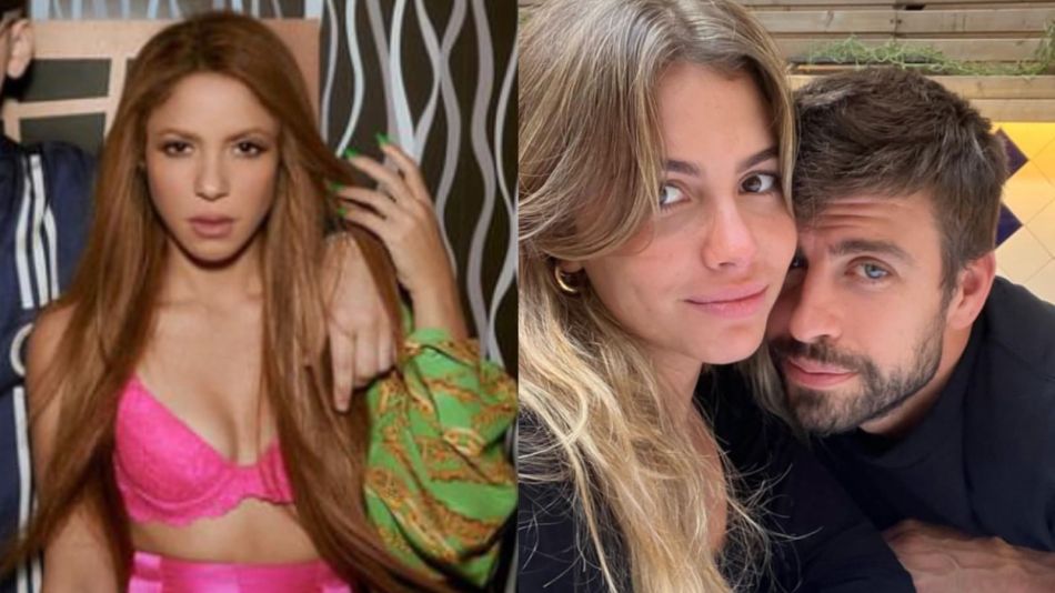 Shakira, Gerard Piqué y Clara Chía