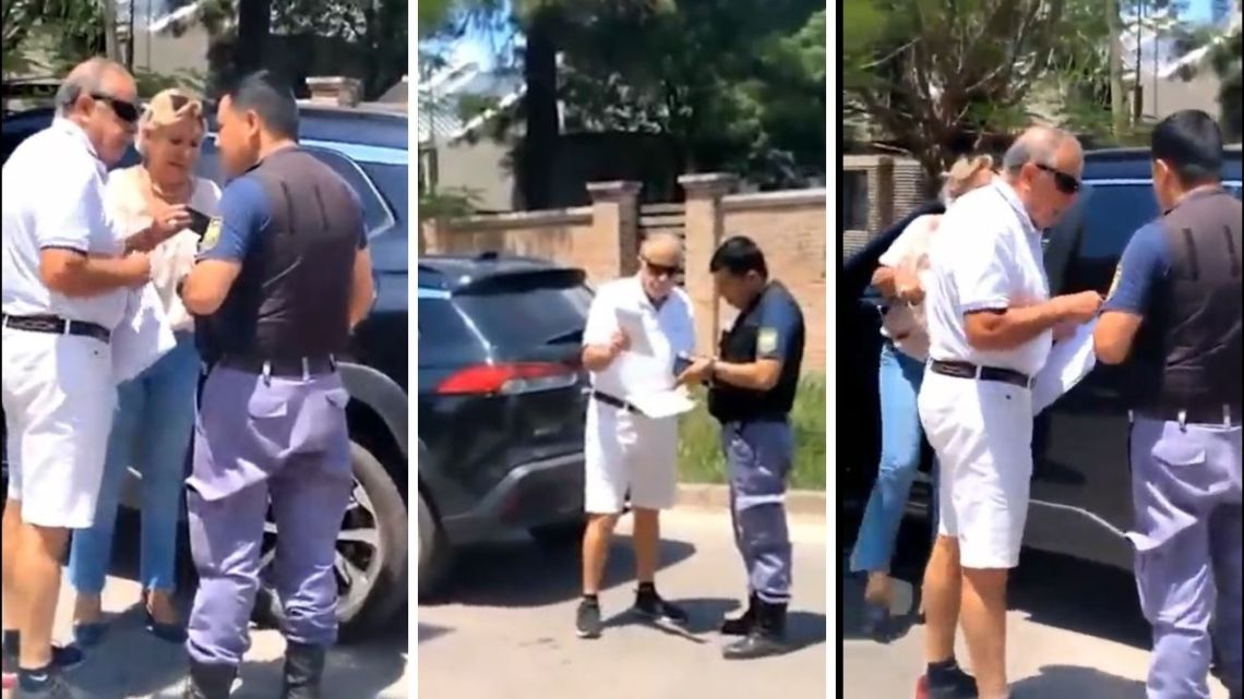 «¡Deme su documento!»  : el marido de una diputada ninguneó tiene policía en Chaco