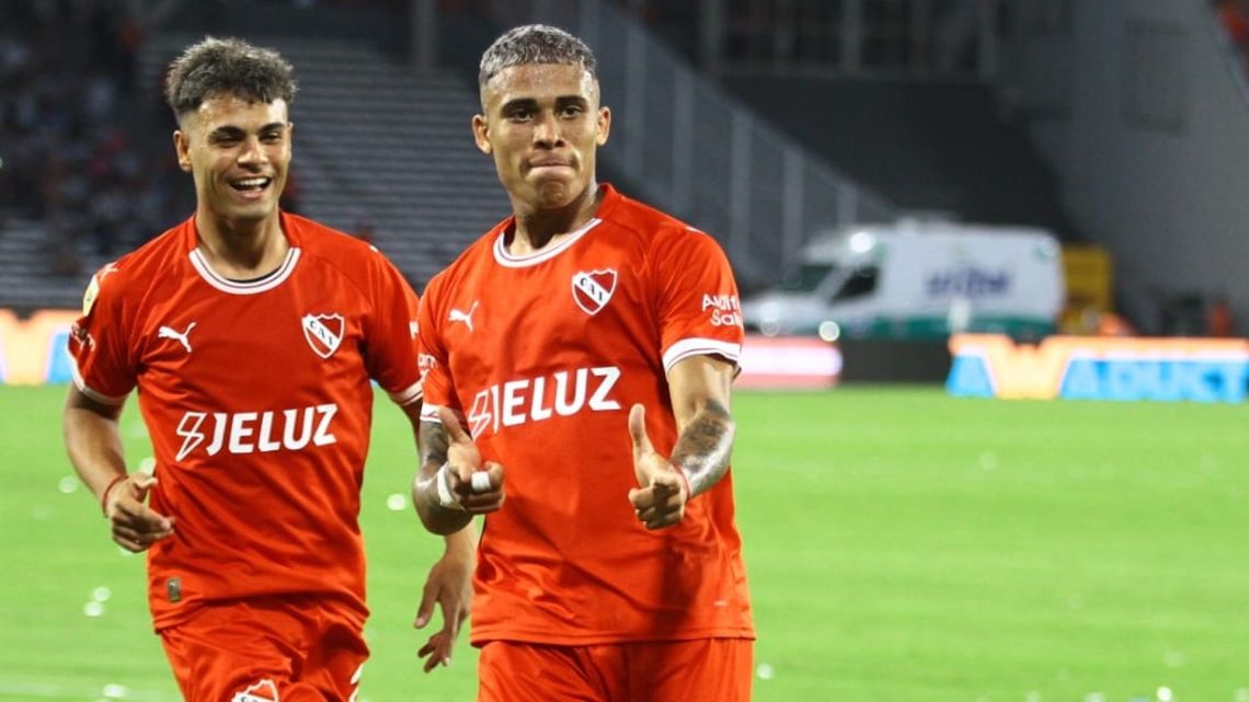 Independiente surpassed Talleres by the minimum