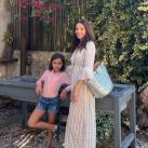 Bárbara Diez compartió fotos de sus vacaciones con Serena, la hija menor de Horacio Rodríguez Larreta