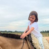 Bárbara Diez compartió fotos de sus vacaciones con Serena, la hija menor de Horacio Rodríguez Larreta
