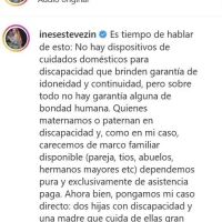Inés Estévez denunció a la cuidadora de sus hijas e hizo un fuerte descargo: "Abandona a niñas"