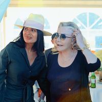 Lætitia d 'Arenberg y sus caballos: la Princesa y Gina Roemmers en la estancia "Las Rosas"