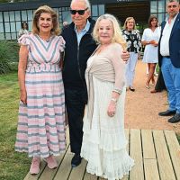 Lætitia d 'Arenberg y sus caballos: la Princesa y Gina Roemmers en la estancia "Las Rosas"