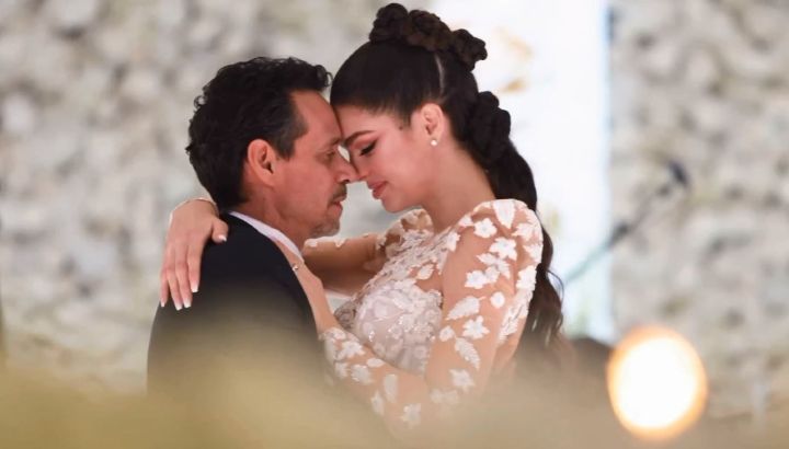 El video del casamiento de Marc Anthony y Nadia Ferreira: el llanto del cantante y los invitados VIP