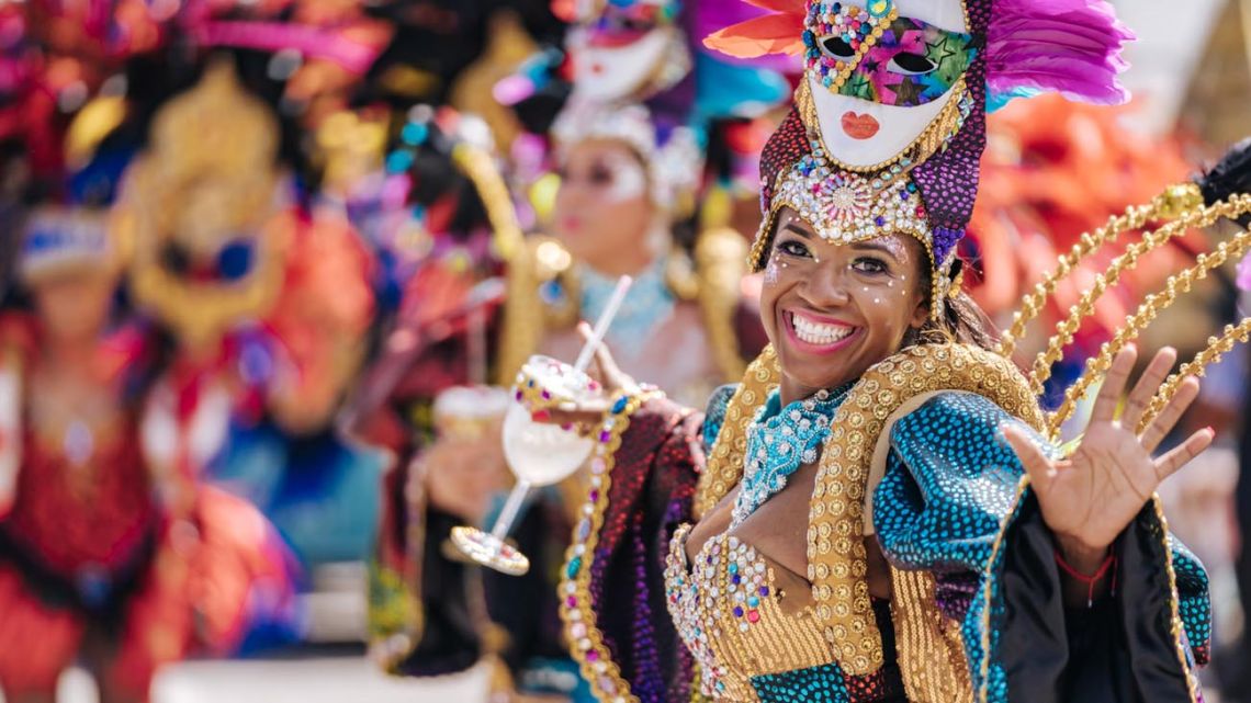 Alegría, fiesta y música así se vive el carnaval en Aruba, la "isla