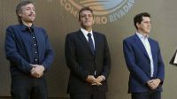 Eduardo "wado" De Pedro, Sergio Massa y Máximo Kirchner