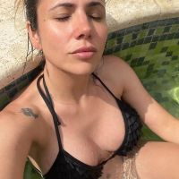 Gran Hermano: la foto retro de Romina Uhrig en microbikini animal print
