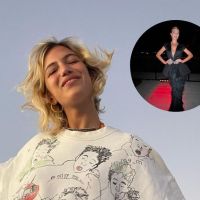 Stefi Roitman marcó tendencia en la boda de Marc Anthony con un look total black