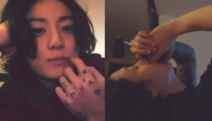 Jungkook sorprendió con un vivo, mostró su nuevo look, cantó Unholy, habló con Taehyung e Internet colapsó | Exitoina