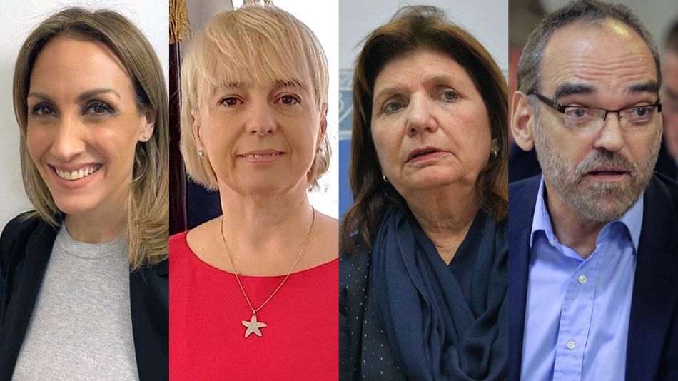 Florencia Arietto, Silvana Giudici, Patricia Bullrich y Fernando Iglesias.