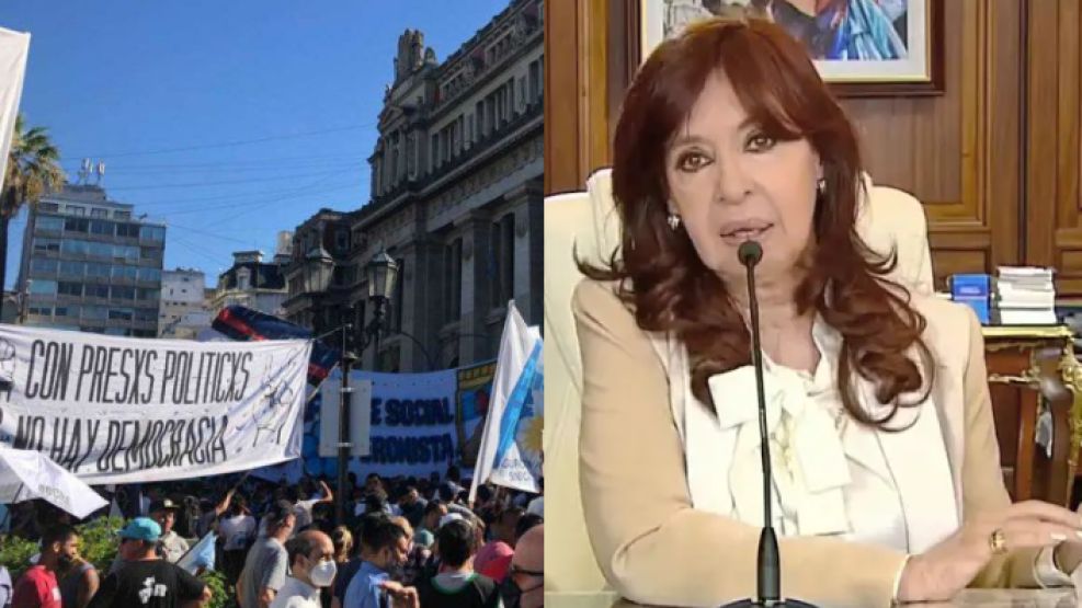Cristina Kirchner marcha a la Corte