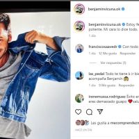 Reapareció Benjamín Vicuña y dejó un mensaje que generó dudas: "Mi cara lo dice todo"