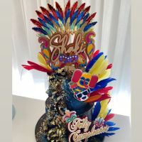 Shakira recibió una torta de cumpleaños que hace referencia a su canción contra Gerard Piqué