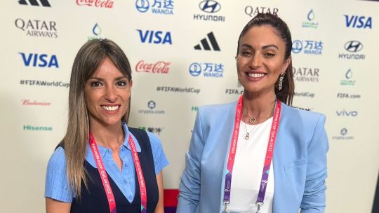 ANA INES MARTINEZ Y NADIA FUMEIRO EN QATAR