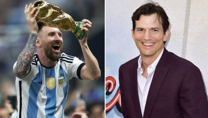 Ashton Kutcher habló de su locura por Lionel Messi y contó qué hizo durante la final del Mundial de Qatar | Exitoina
