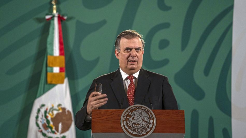 Secretario de Relaciones Exteriores, Marcelo Ebrard.