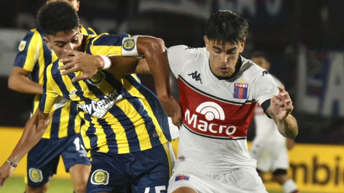 Rosario Central tied it in the last play against Tigre