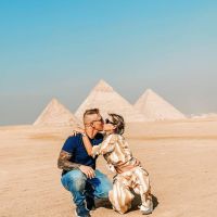 Las fotos de la exótica luna de miel de Alejandro Fantino y Coni Mosqueira
