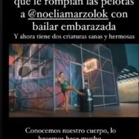 Melody Luz enfrentó las críticas por bailar embarazada: "Acostúmbrense"