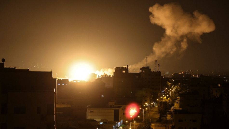 Israel atacó Gaza en respuesta a lanzamiento de cohetes desde territorio palestino