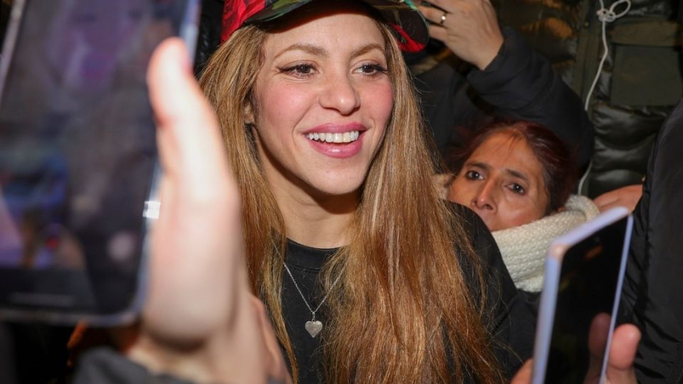 Shakira en su cumpleaños.