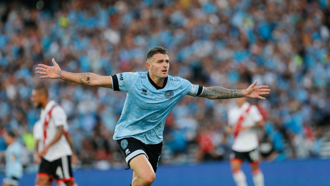 Belgrano beat River with a double from Vegetti