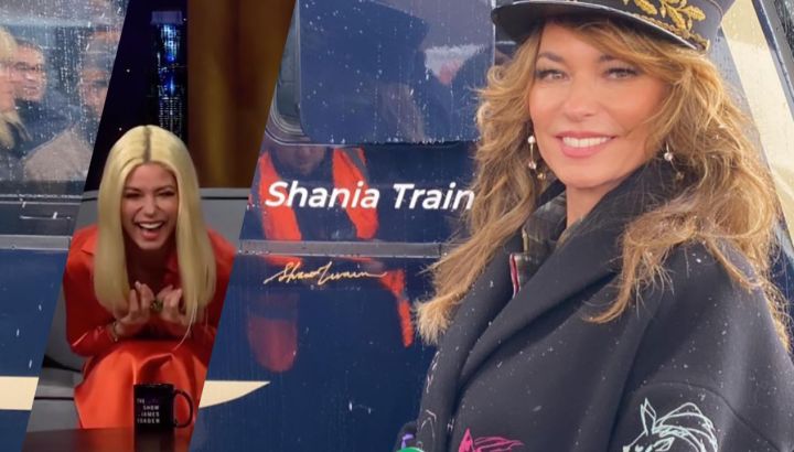 Shania Twain cambió su look y se mostró rubia platinada