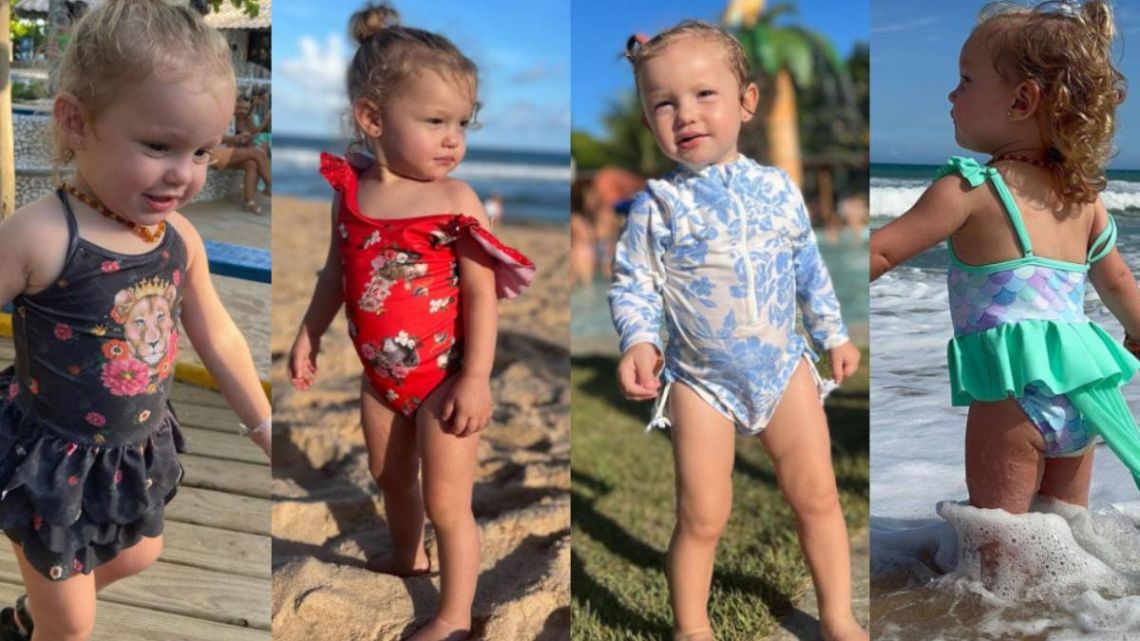 Ana García Moritán luce el bañador infantil más trendy de la PV23 Ana García Moritán luce el bañador infantil más trendy de la PV23