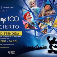Disney cumple 100 años y ofrecerá una función inclusiva en el teatro Colón
