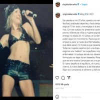 Virginia Da Cunha habló de los problemas de salud que transitó cuando cantaba en Bandana: "Pesaba 44 kilos"